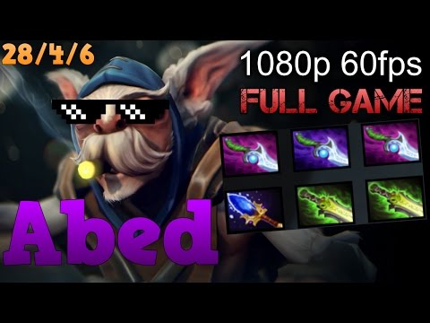 Abed plays Meepo with 3x Diffusal blades. Top mmr Geomancer in the world! Full game.