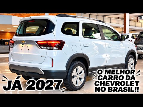 CORREIA NO ÓLEO? AQUI NÃO! NOVÍSSIMA CHEVROLET SPIN LTZ 2027 EM DETALHES | CHEGA COM MUDANÇAS!