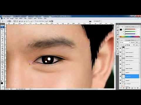 วาดภาพเหมือนด้วยโปรแกรม Photoshop - Pantip วาดภาพเหมือนด้วยโปรแกรม Photoshop - Pantip