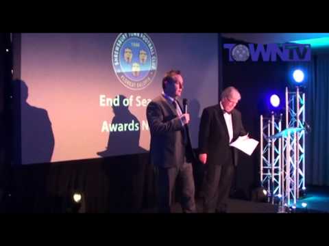 AWARDS: Micky Mellon talks on awards night - Town TV