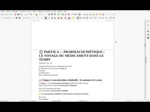 SUJET IFSI - UE 2.11.S1 - Pharmacologie et thérapeutiques - Janvier 2024 – Univ. Paris-Saclay (75)