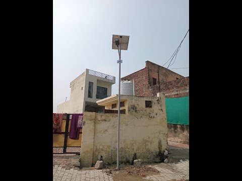 AgriVijay: Solarization of Villages Project by Solar Street Lights for JSW - Sarsini_SSL8 | Punjab
