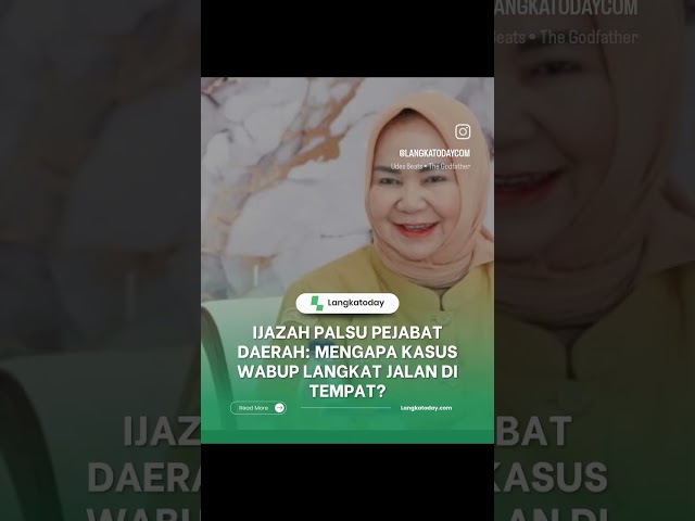Ijazah Palsu Pejabat Daerah: Mengapa Kasus Wabup Langkat Jalan di Tempat?