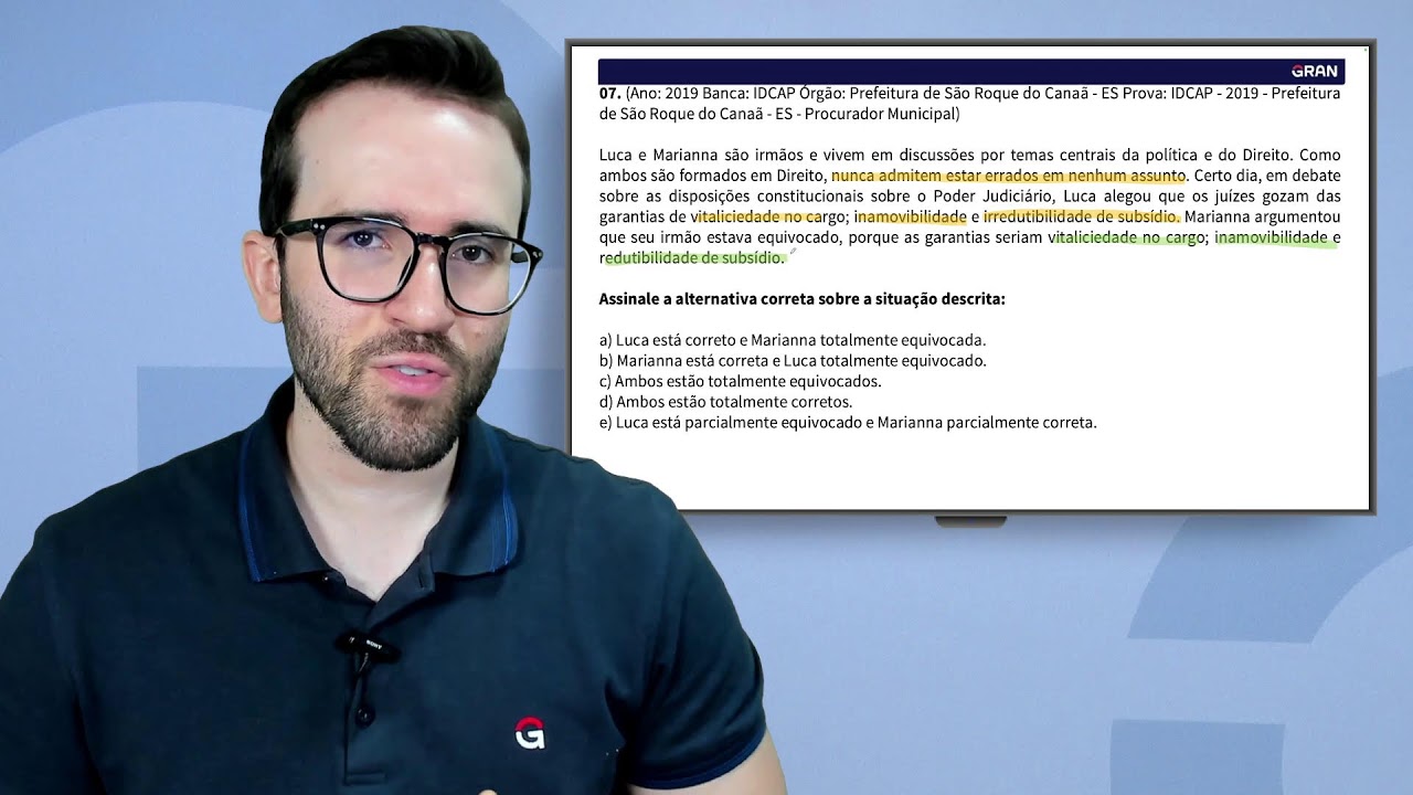 Concurso Polícia Penal ES: Semana Decisiva | Direito Administrativo e Direito Constitucional