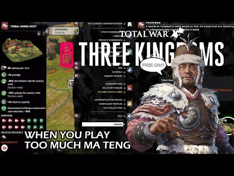 How to Get Free Qiang Cavalry as Ma Teng | Total War: Three Kingdoms