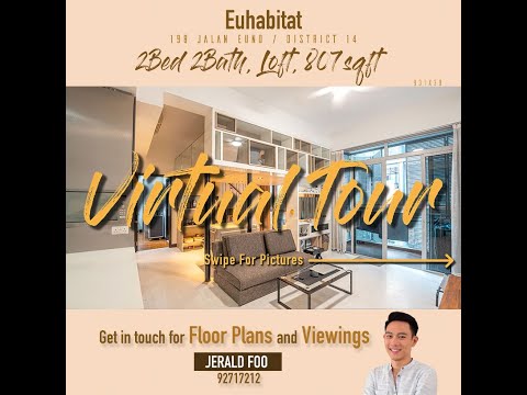 Euhabitat, Jalan Eunos, 2 Bedrooms, 807 sqft, Condominium For Rent, by Jerald Foo, 22128673 - PropertyGuru.com.sg