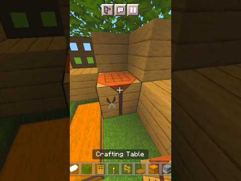 LEGEND PLAYZ - Small house for the first days in minecraft #shorts
