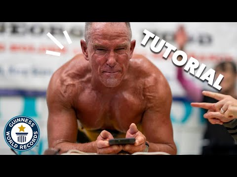 World's best planker reveals his secrets! - Guinness World Records