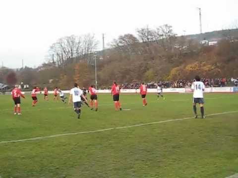Neckarelz - VfR  / Das 1:2 durch Phil Weimer !