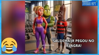 O GRAVIOLUDO TA SAINDO COM A MULHER DO SASICHA JR!
