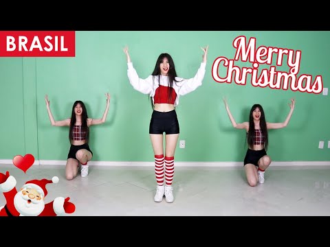 Merry Christmas dance REMIX choreography - Coreografia de Natal - Easy dance | Taty Macieski