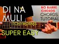 Itchyworms - DI NA MULI Chords (EASY GUITAR TUTORIAL) for Acoustic Cover