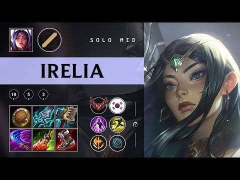 Irelia Mid vs Viktor - KR Grandmaster Patch 25.24