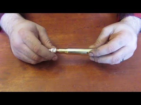 Real 50 cal flashlight made by Brass Honcho
