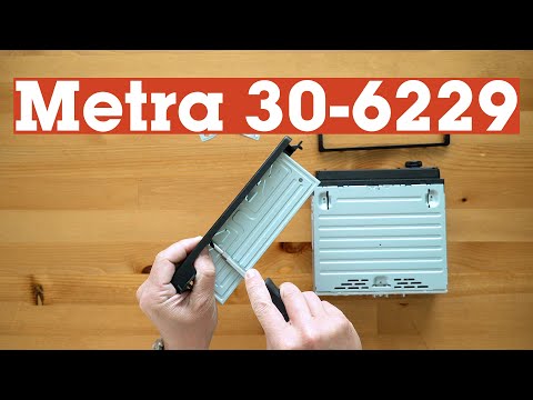 How to assemble your Metra 30-6229 single-DIN dash kit for select 1974-03 vehicles | Crutchfield