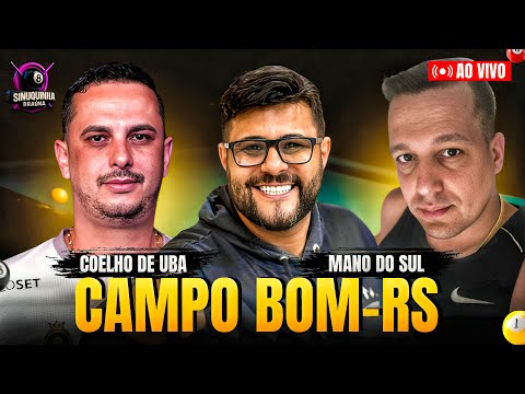 COELHO DE UBÁ vs MANO DO SUL | JOGO DE 20 MIL REAIS 💰🔥 | AO VIVO EM CAMPO BOM-RS