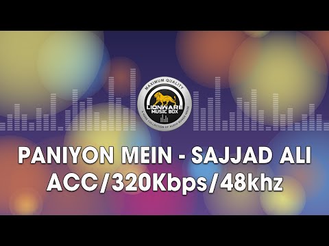 Paniyon Mein - Sajjad Ali