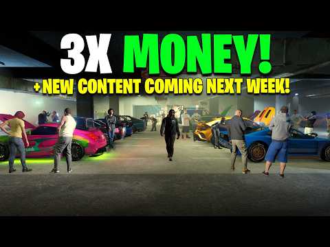TRIPLE MONEY, NEW CONTENT TEASED, DISCOUNTS & MORE! GTA Online Weekly Update