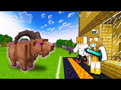 Demon Goat vs. Security House - Minecraft (Tagalog)