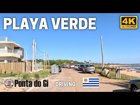 UN BALNEARIO PEQUEÑO y TRANQUILO a 5 kms de Piriápolis #driving PLAYA VERDE [MALDONADO] URUGUAY 2025
