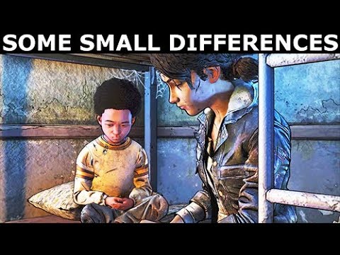 Some Dialogue Differences With AJ Depending On Previous Choices - The Walking Dead Season 4 Ep. 1