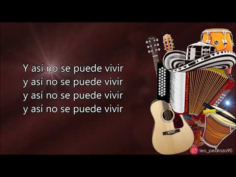 Así No Se Puede Vivir, Diomedes Díaz - Letra