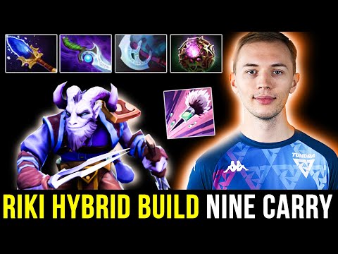 When Tundra.Nine plays safelane Riki with Hybrid build