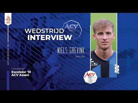 Interview Niels Grevink na afloop Excelsior '31 - ACV