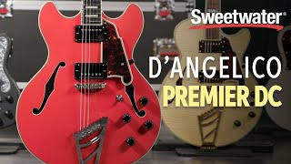 Video thumbnail for D'Angelico Premier DC Semi-hollowbody Electric Guitar Playthrough by Sweetwater