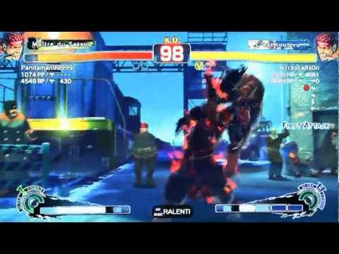 Faster KO SF4AE Street Fighter 4 AE with Evil Ryu