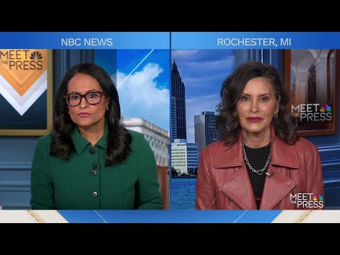 Gretchen Whitmer on working with Trump: ‘I don't go looking for fights, but I don't back down'
