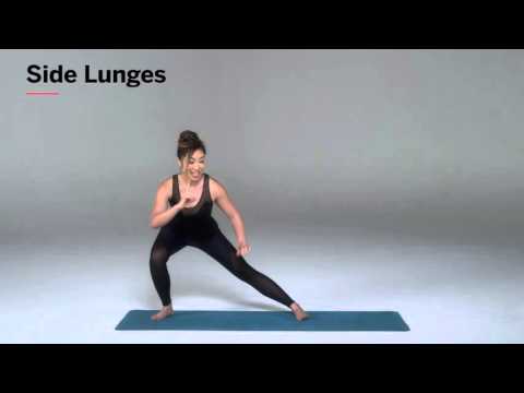 HOW TO DO SIDE LUNGES