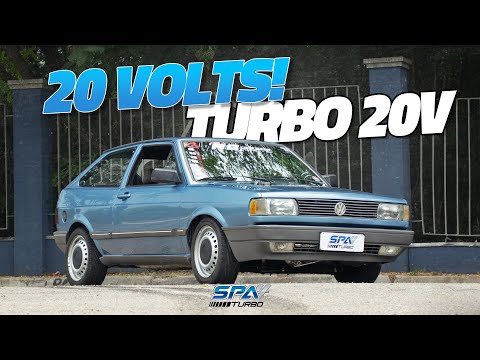 20 Volts! Square Gol with 20V Cylinder Head, Turbo, Air Conditioning and Power Steering