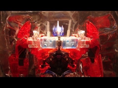 Tokyo Toy Show Exclusive CLEAR OPTIMUS PRIME: EmGo's Transformers Reviews N' Stuff