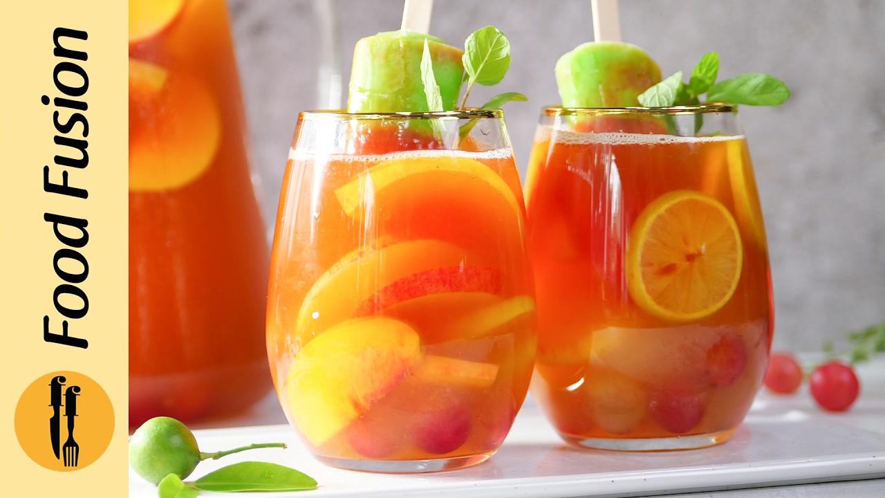 Refreshing Popsicle Punch Recipe By Food Fusion