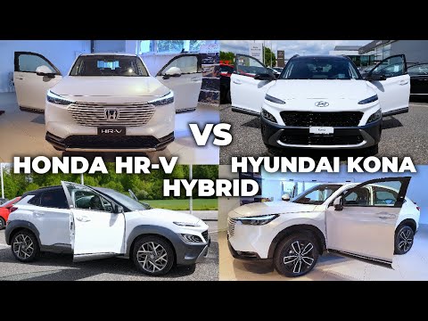 New Honda HR-V Hybrid VS Hyundai Kona Hybrid 2022