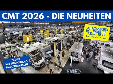 CMT 2026 - DIE NEUHEITEN - 1. Messerundgang - Fahrzeuge in Stuttgart