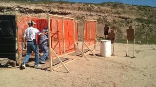 preview picture of video 'Joe doing another IDPA scenario run'