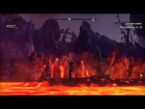 ESO MORROWIND MAGICKA SORCERER OUTNUMBERED DW PVP GOD/THE AWOKEN LEGEND