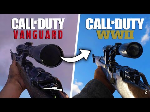 Call of Duty: Vanguard vs Call of Duty: WW2 - Weapons Comparison