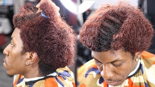 MUST WATCH!!!! HAIRCUT TRANFORMATION SIR CRUSE&#39;S END OF 6 MONTH 360 WAVE WOLF