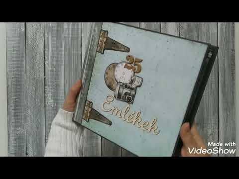 The Best Boss | 25th Anniversery | Interactive Scrapbook Album | few POP-UP pages | 8x8 inches