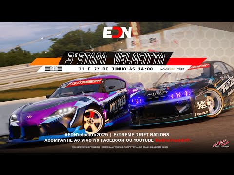 EDN - Qualify | 3ª Etapa 2025 - Autódromo Velocitta | Assetto Corsa by Next Level Racing