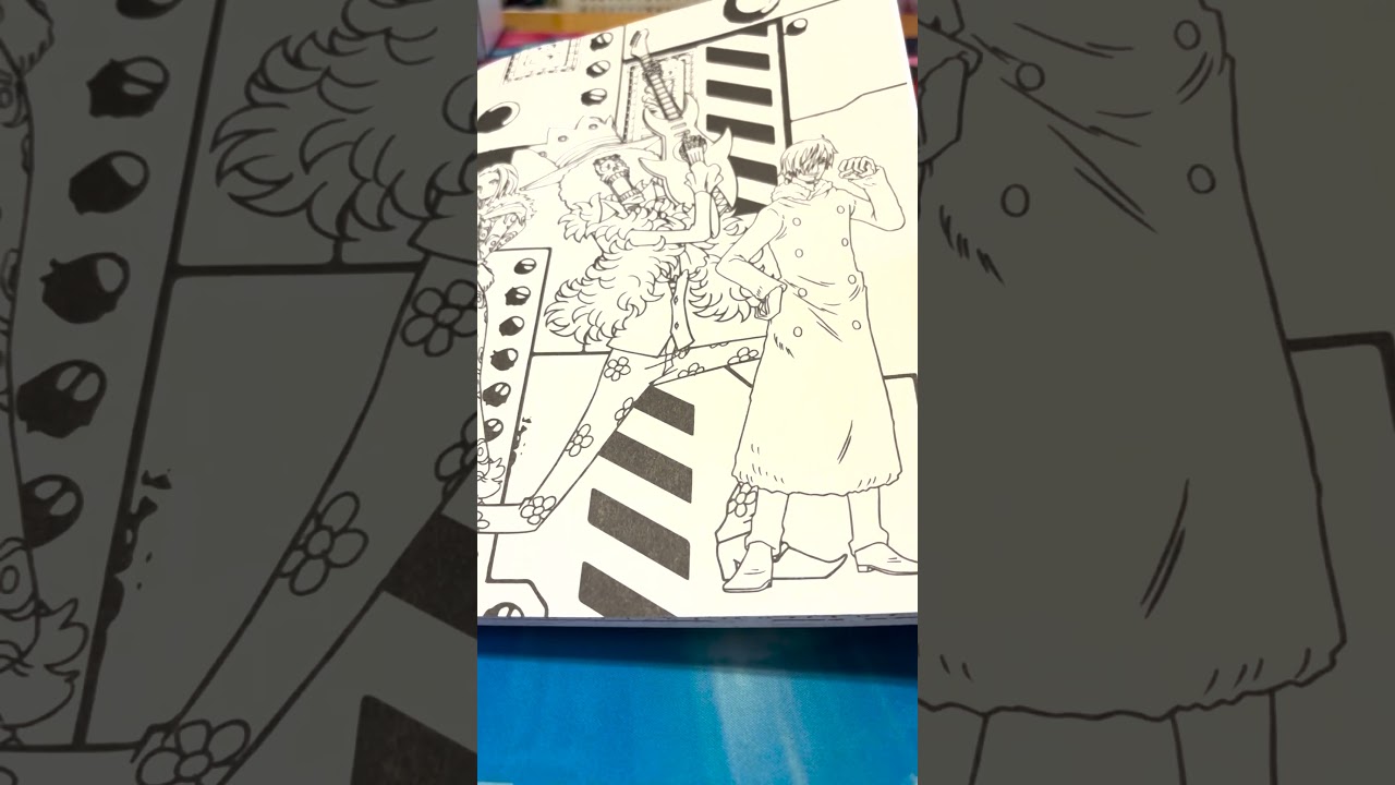 One Piece Coloring Book!!!  #onepiececollection #onepiece #anime #onepiecefan #coloring #fun
