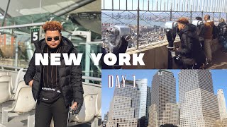 NEW YORK VLOG! | DAY 1! | HAIR ROUTINE!