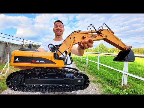 VOLL METALL RC BAGGER kostet nur unter 200€ ist aber UNGLAUBLICH STARK!