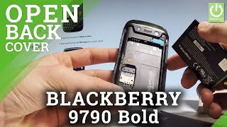 How to Remove Battery in BLACKBERRY 9790 Bold - Open Back Cover