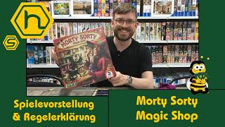 Spielevorstellung und Regelerklärung - Morty Sorty Magic Shop