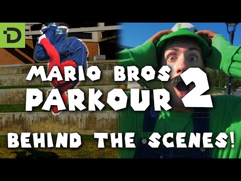 Mario Bros. Parkour 2 - Behind the Scenes