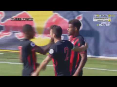 Steve Mounie GOAL RB Leipzig vs Huddersfield 0-1 03.08.2018